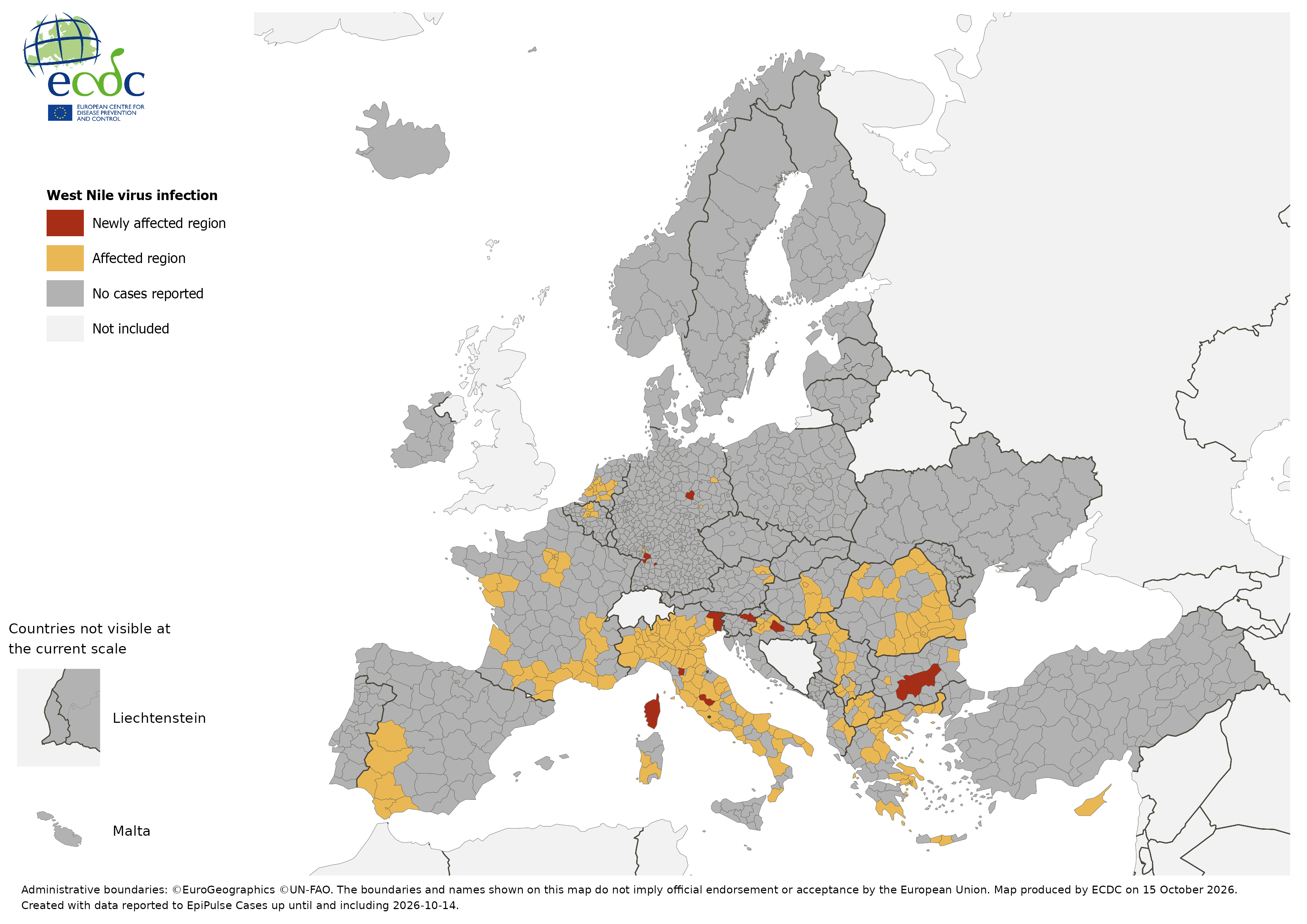 Mapa FNO Europa