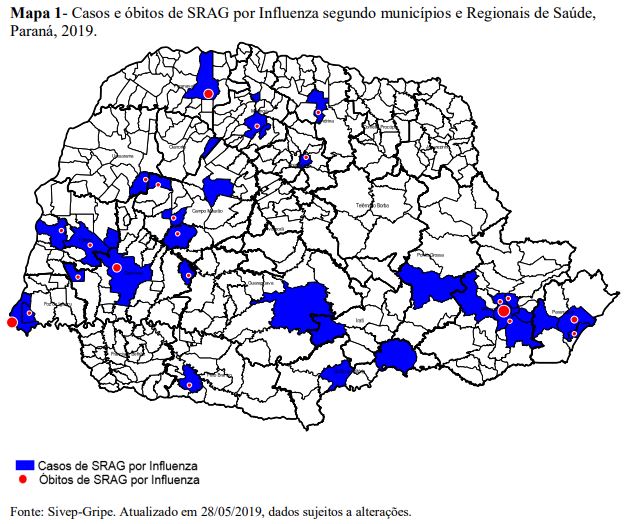 Mapa Paraná