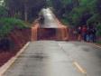 Estradas interditadas por causa da Chuva