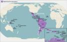 Países com circulação de Zika vírus até 26 de maio de 2016