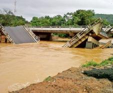 Estradas interditadas pela chuva